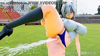 wanna see haku and miku do lewd gymnastics?