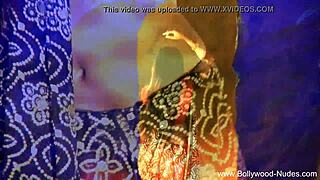 dreamy indian beauty teases with striptease and dancing 😍