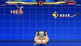 Dongwan slams Rinne in wild hentai cumshot action!