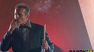 Old Man Dominates Young Ebony in Interracial Cheating