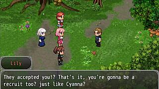 Henteria Chronicles 3 Part 2 features pixel art in an engaging English game