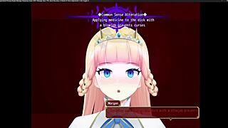 Princess Knight teases with outdoor play in steamy anime action