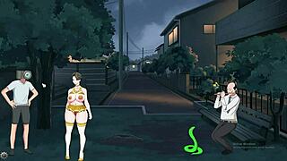 Hey, are you into shameless milf exhibicionistas showing off big tits and ass in anime style?