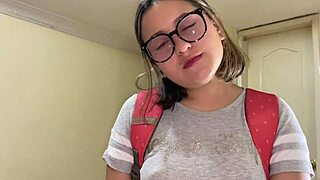 my classmate accidentally finishes inside me during sneaky fun