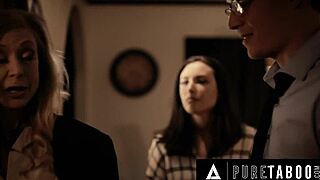 Hey, wanna see Nina Hartley seduce her married neighbor with big tits?