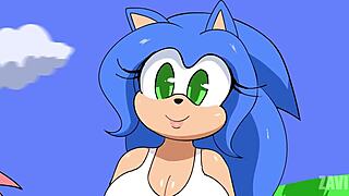 Zaviel’s animation features Sonia the slughot in action