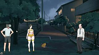 Hey, are you into shameless milf exhibicionistas showing off big tits and ass in anime style?