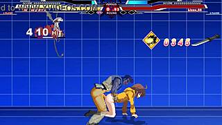 Dongwan slams Rinne in wild hentai cumshot action!