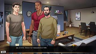 Complete Gameplay - Our Red String Part 4 Milf Action