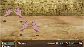 horny client grabs waitress tits in philana elixir part two!!