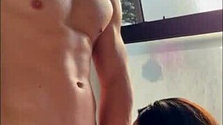 Hardsex squirts and spits with luiza marcato and malik