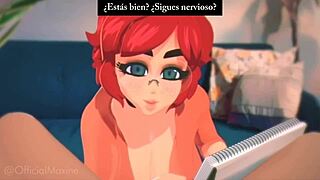 that busty redhead riding me like an industrial drill at full power