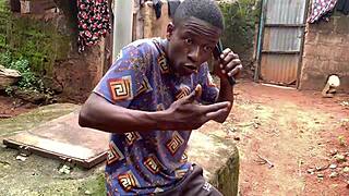 Hot cumshot in doggystyle with bent over ass