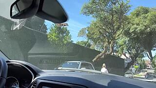 Did a stranger just help me cum in the car?