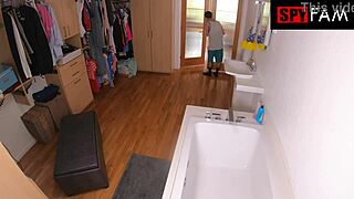 Stepsis Horny For Stepbro's Cock After Watching?