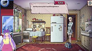 Hot elf blonde in souper game demo 😍