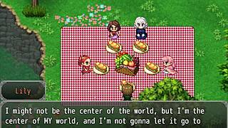 Henteria Chronicles 3 Part 2 features pixel art in an engaging English game