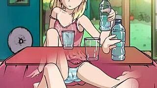 Hot and steamy anime porn with a good ending