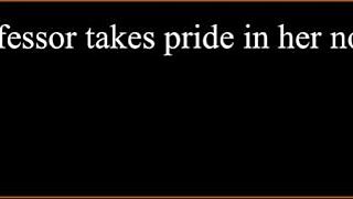 dude, this big butt white professor got banged by a pimp in hentai gameplay... bad ending 😱