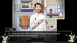 Playing hentai game village rhapsody part 1 in spanish narration