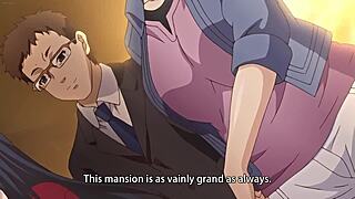 This hentai episode features intense blowjobs and ass play in Jitaku Keibiin 2 Ep 5