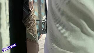 Behind the scenes of a wild porn shoot set