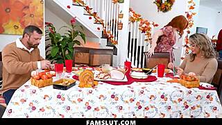 Stepfamily Engages In Intense Threesome, Allowing Nade Nasty To Cum On Their Faces And Perfect Tits