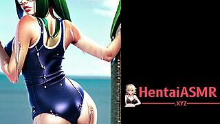 froggy anime sluts masturbating in bikinis around