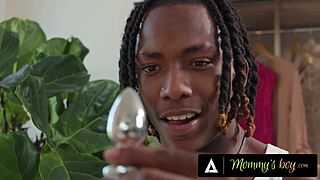 I caught stepmom Sadie Summers with a butt plug, damn!