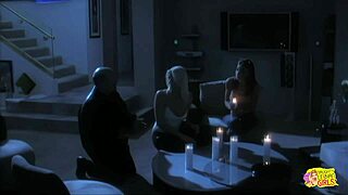 these two sexy sluts shared sensual lesbian moments in the bedroom