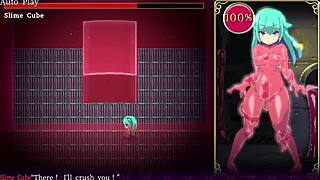 mage kanades futanari dungeon quest ep 2 with slime and lactation