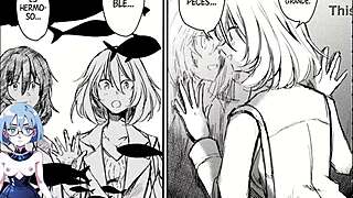 The midnight visitor arrives in the anime hentai game