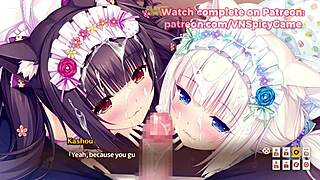 Nekopara chocola already wet in nsfw gameplay