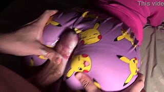 Stepbro Rubs My Ass, Slips Cock In for Creamy Kinky Fuck