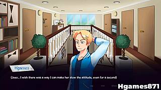 Life in Woodchester part 1 in anime game 😄