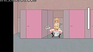 大学妹在新Hentai游戏里操逼