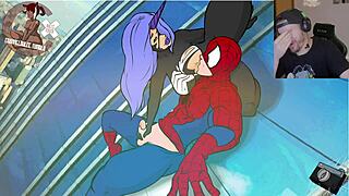 What if the Spider-Verse went completely wrong with uncensored hentai creampie scenes?