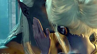 This BG3 naked playthrough features Minthara in a steamy sex scene without mods.