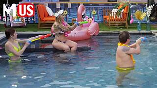 i can’t beleive this jerkaoke summertime orgy got me bent over. madison morgan n rosalyn sphinx r wild!