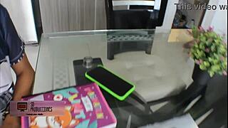 classmate wants sex instead of studying in this spanish porn scene