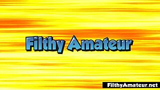 Depraved teen drinks cum from used condoms, wow, DP in real orgy!