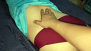 My Spanish student just lets me explore her tight pussy