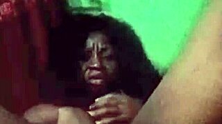 horny teen 18+ rips clothes and destroys tight pussy