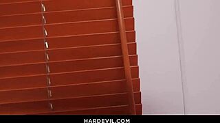 Horny blonde Lindsey Lakes craves submissive sex with a big cock. Join us! 😈