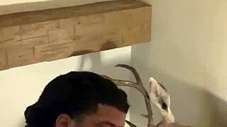 rough missionary hotel sex with bent over pornstar and wet pussy