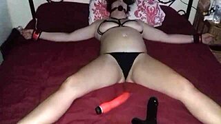 I’m tied to bed, waiting for some stranger tonight