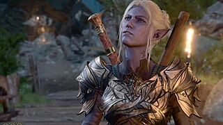 This BG3 naked playthrough features Minthara in a steamy sex scene without mods.