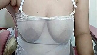 Juliana Japa, hairy with swollen nipples, touching herself, wanna see more?