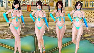 Hora De Antojar 1 - Miu Hinasaki, Sango Yuri Kozukata And Kim Jiyun