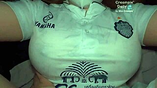 Creampie Scene: Pretty Football Girl Riding Cock Like a Pro. How Does She Handle That Tight Pussy?